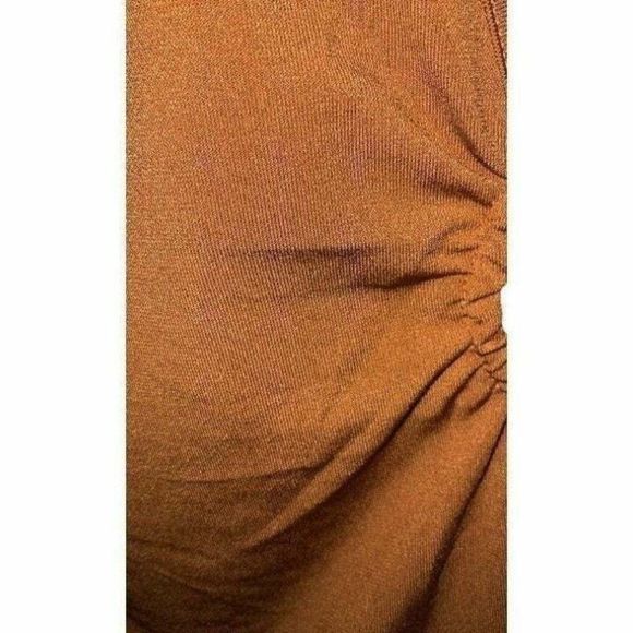 New without Tags 2X Women's Plus Size O-ring Strappy Deep V Neck Bodysuit - Picture 4 of 5